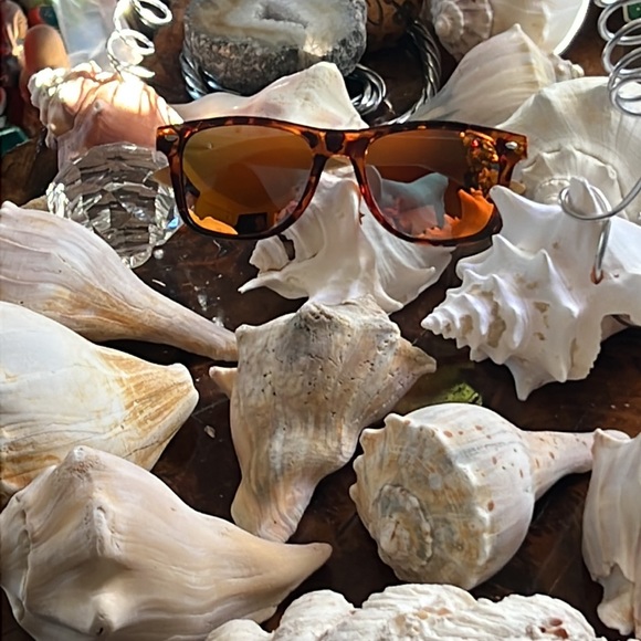 New Tortise PC Frame + Natural Bamboo + Orange Polarized Lens + Unisex - Picture 3 of 10